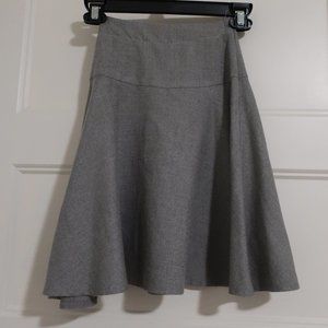 Girls Grey Flair Skirt - 10